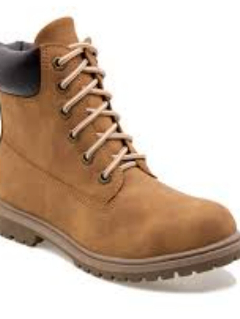 UNIONBAY Macon Wheat Faux Suede Lace-Up Boots NWOT